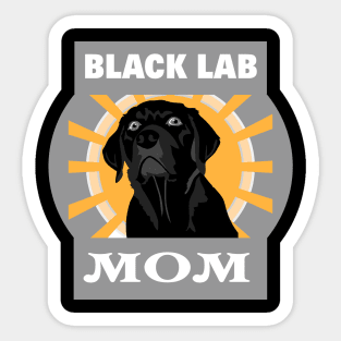 Labrador Retriever Black Lab Mom Dog Lover Owner Sticker